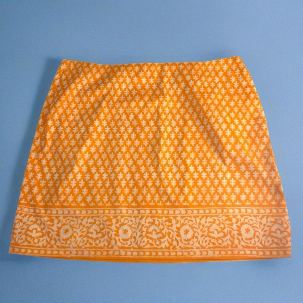 J Crew short cotton/stretch skirt - sz 6